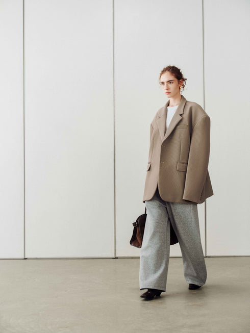 Veil Check Blazer